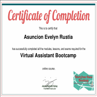 Took VA training to serve my clients well