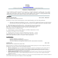 Resume + Portfolio
