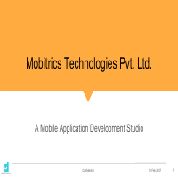 Mobitrics Portfolio