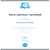 Xero Advisor Certified