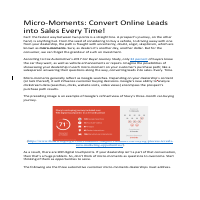 VIcimus: Micro-Moments