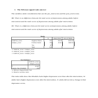 Non-Non-parametric test using SPSS 
