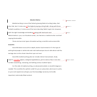 Medical Writer Edit
