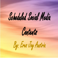 Social Media Schedule in Hootsuite and Facebook
