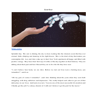 Short story (AI related) - Lost Love