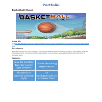 Games Portfolio