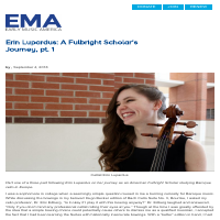 Guest Writer for Early Music America