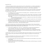 Tip sheet for G-Star Raw