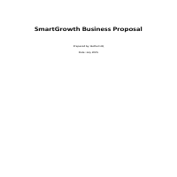 Full Business Proposal for SmartGrowth Consulting