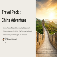 ✈️ Travel Itinerary – Tailored trip schedule.