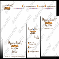 A few Bakery logos & stationery I created along side my 