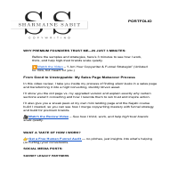 Copywriting Portfolio
