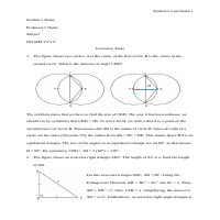 Geometry Problems