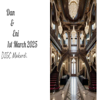 Using slide to prepare wedding plan