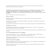 Market Research and Report (Restaurant Industry)