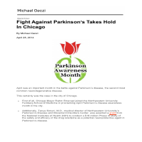 Parkinson's blog