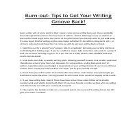 Article for Writers