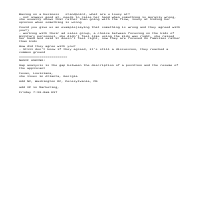 One of my drafts for resume gap analysis and interviews