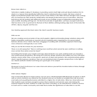 Copywriting for multiple entities