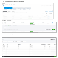 User Interface of Live Banking(QB) for Creating ERP System