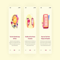 Signup onboarding UI