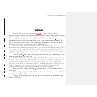 Three chapters from a fiction novel
