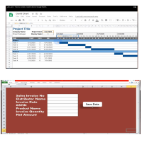 sample of screen shot of my different excel work