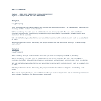 Sample email outreach to potential Youtube influencers