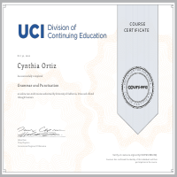 Grammar and Punctuation Certificate