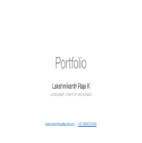 https://www.behance.net/lakshmikanthraja