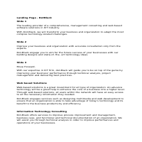 Web Content for DotBlack