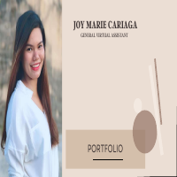 Joy Marie Cariaga- Virtual Assistant
