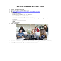 SEO Writing