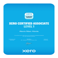 Xero Certified Associate