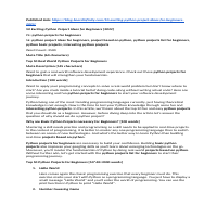 50 Exciting Python Project Ideas for Beginners