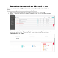 I creted a Sherpa System/SOP for one of my clients