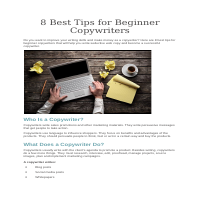 8 Best tips for beginner copywriters