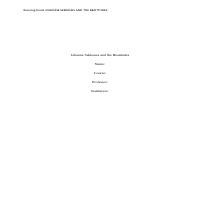 An essay on Johanne and Beatitudes using  APA format