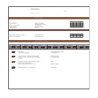 Excel work schedule, cleaning