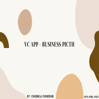 Designed a business pitch with Canva and PowerPoint