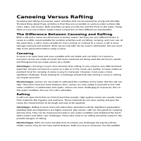 Sports and Outdoor Blog