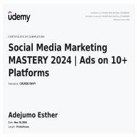 SOCIAL MEDI MARKETING CERTIFICON