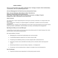 Account Management Case-Study 