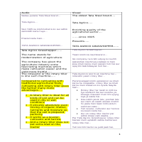 Translation of AV film script
