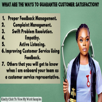 CUSTOMER SERVICE PORTFOLIO