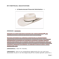 Sample, Solicitation Letter