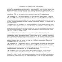 Creative Writing (expressive)