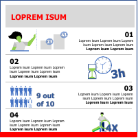 PDF of  an infographic template I designed 