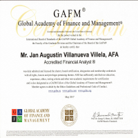 Accredited Financial Analyst 