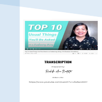Video Transcription